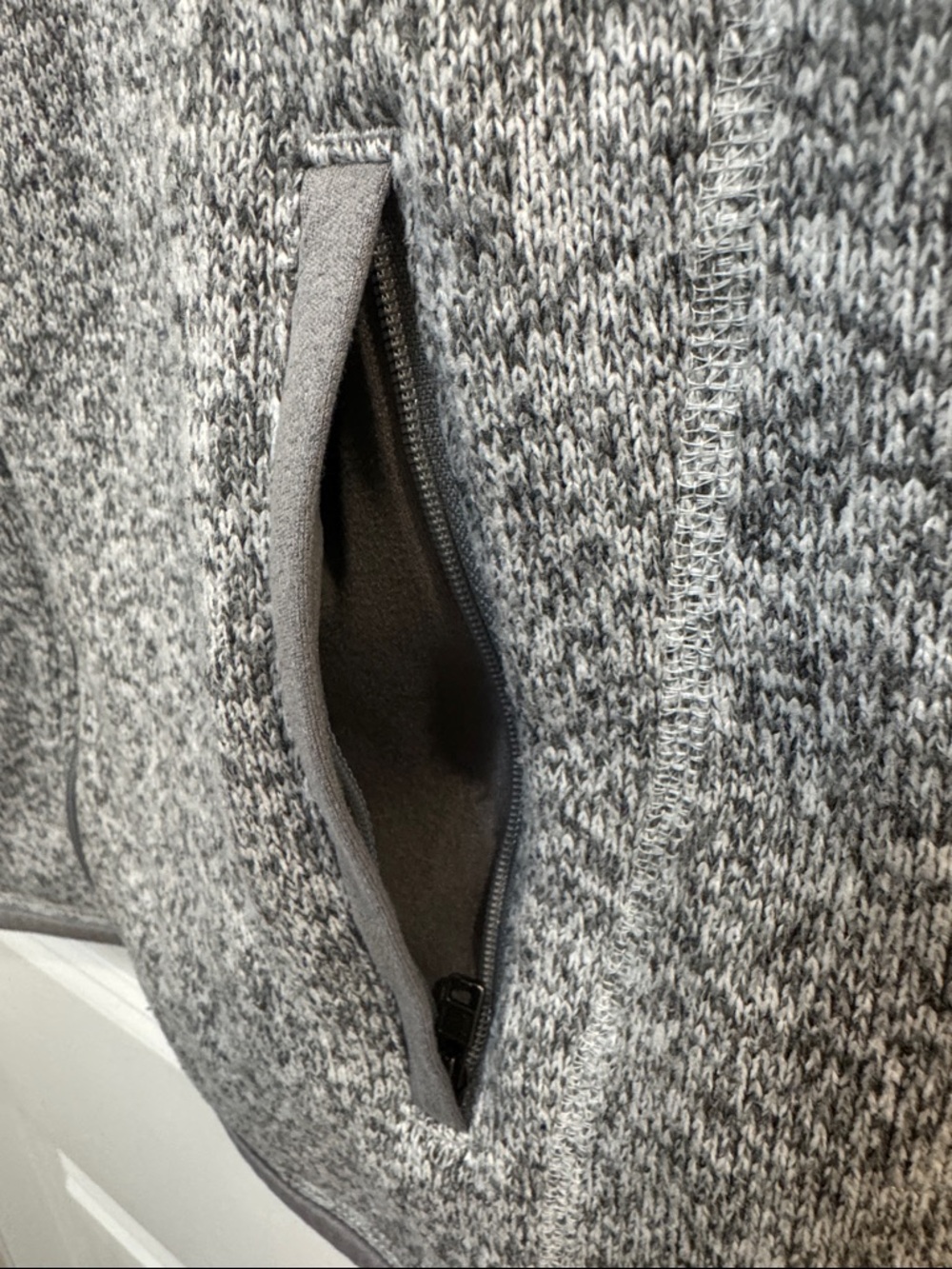 Patagonia Heather Gray Better Sweater Fleece Vest - Picture 5 of 8